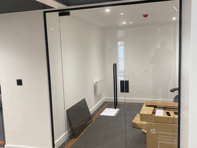 Glass Office Partitioning